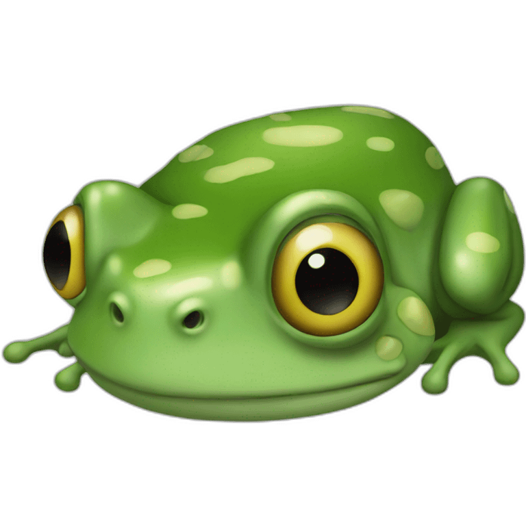 A Frog  emoji