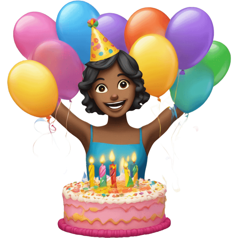 Birthday girl  emoji