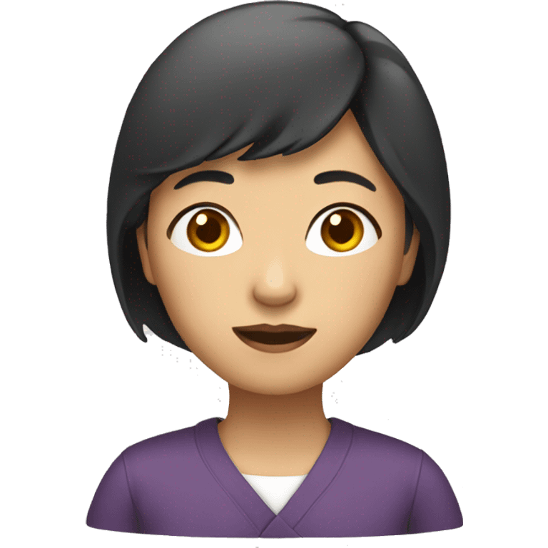 Asian woman emoji