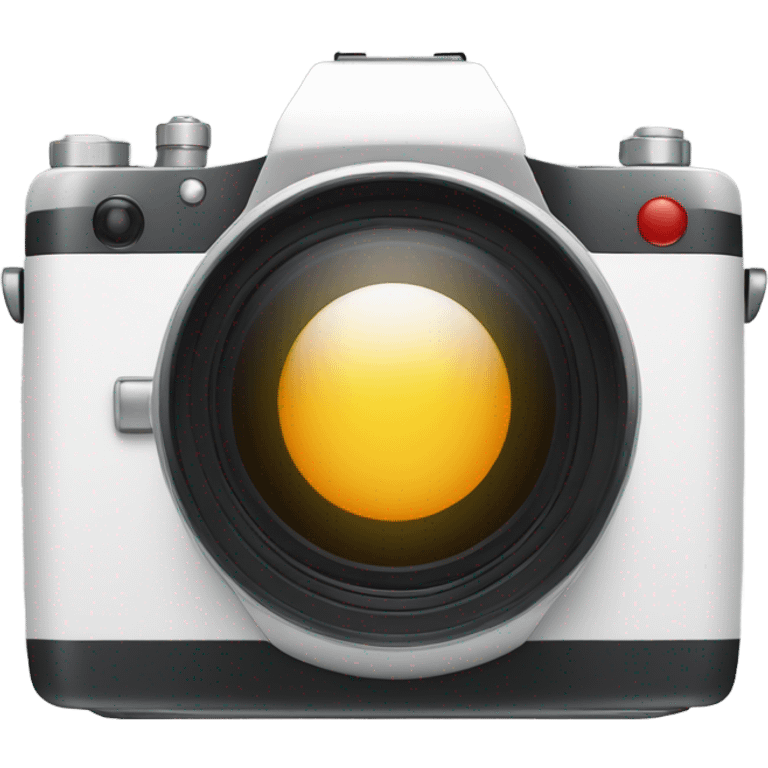 white camera emoji