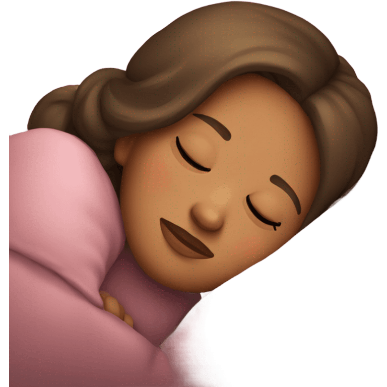 Sleeping girl emoji