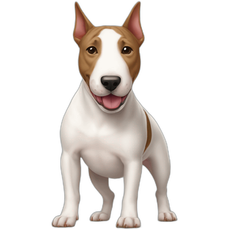 Bull terrier pastèque emoji