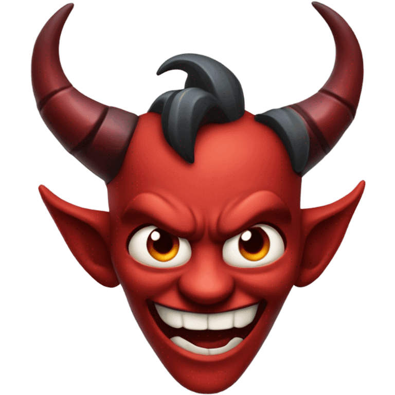 Devil whit a smile emoji