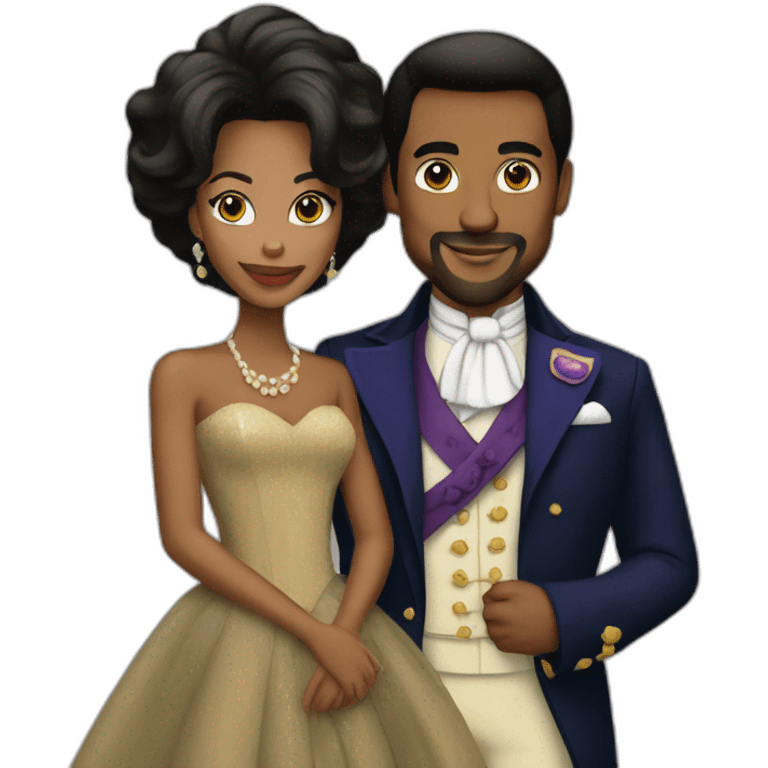 Prince and Michelle  emoji