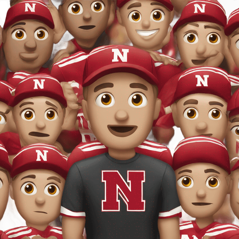 Nebraska fan emoji