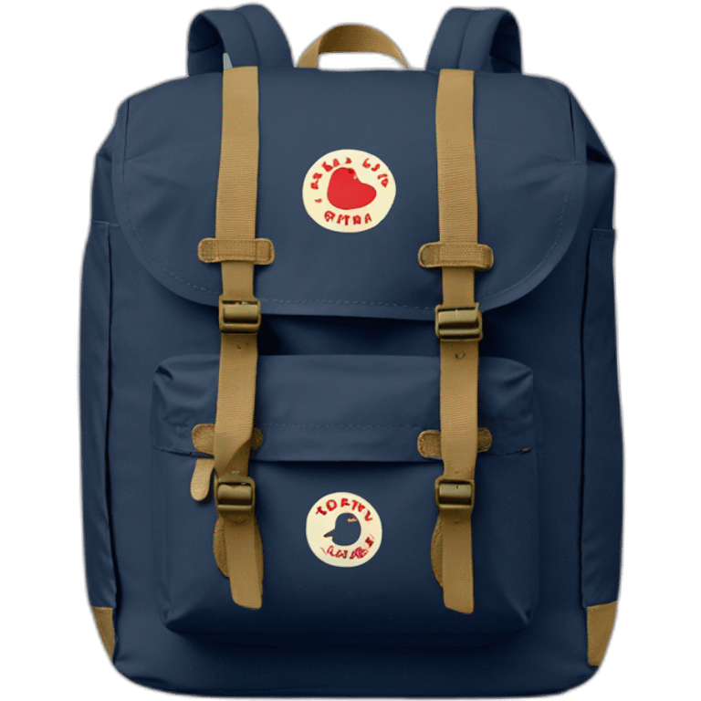 fjallraven kanken emoji