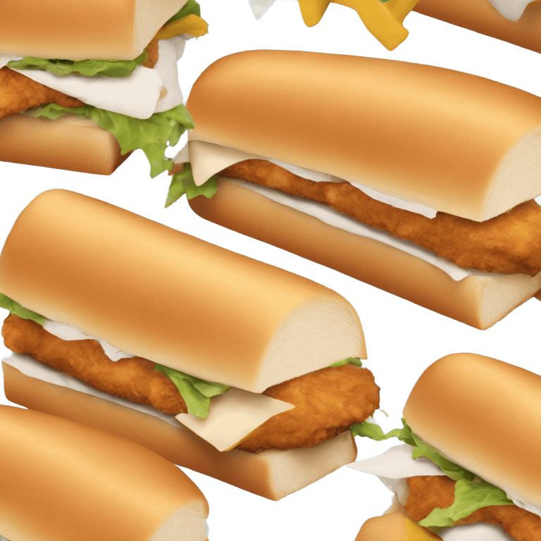 chicken sandwich emoji