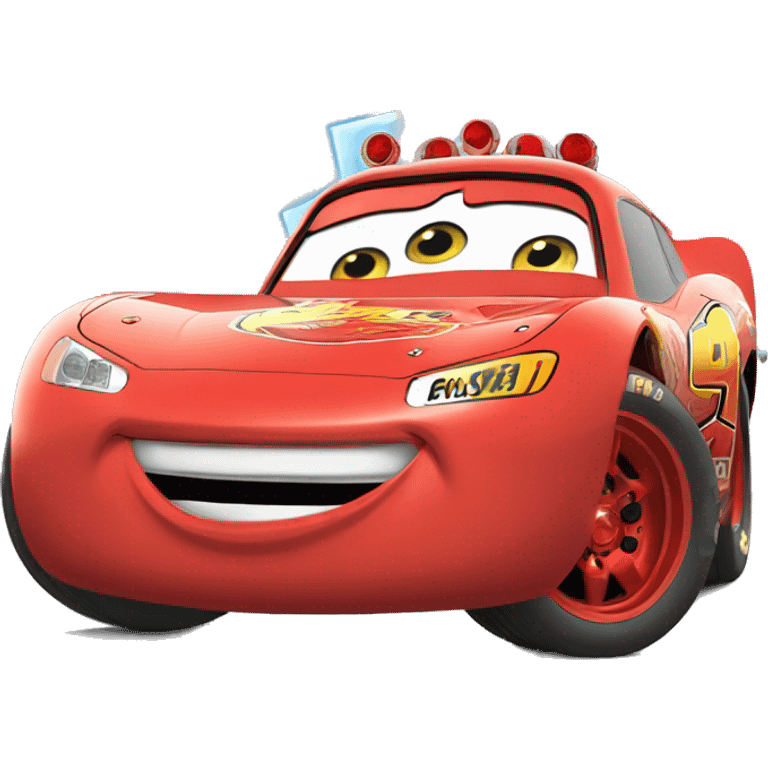 lightning mcqueen thumbs up emoji