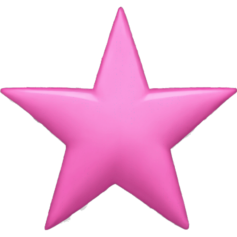 pink and black zebra print star emoji