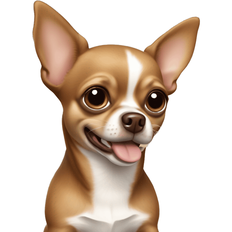 Brown Chihuahua ￼  emoji