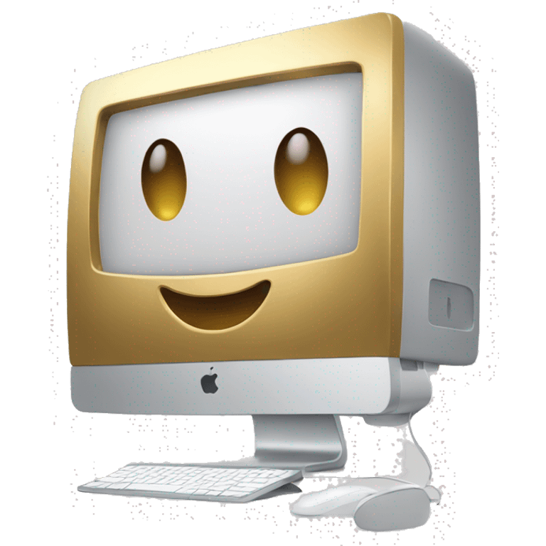 gold imac emoji