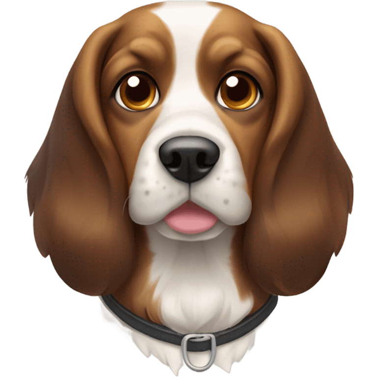 Beagle mixed with cocker spaniel  emoji