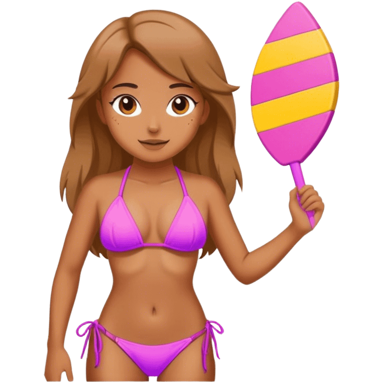 girl in a bikini emoji