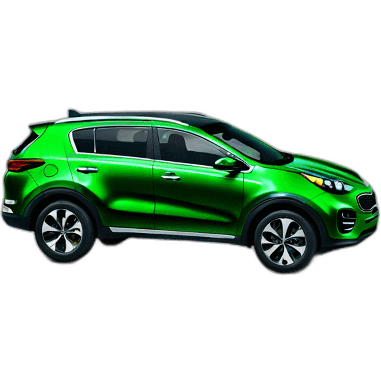 kia-sportage-2023-green emoji