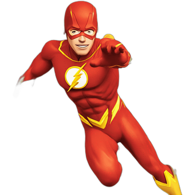  THE FLASH RUNNING emoji