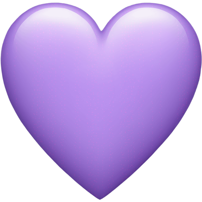 Light Purple Heart  emoji