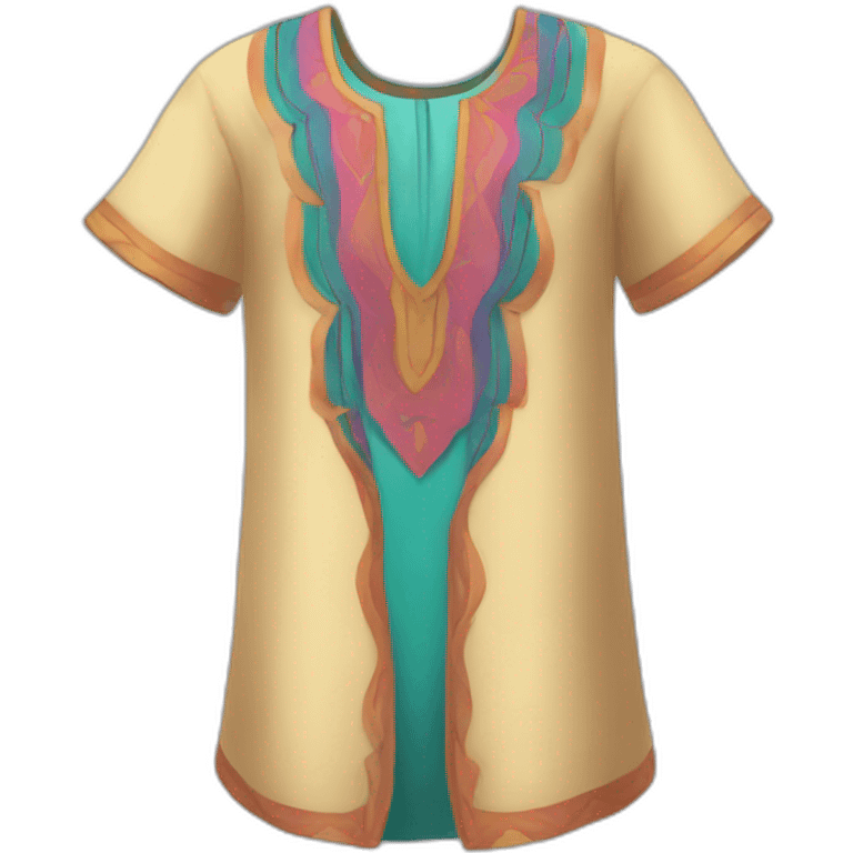 colorful tunic emoji