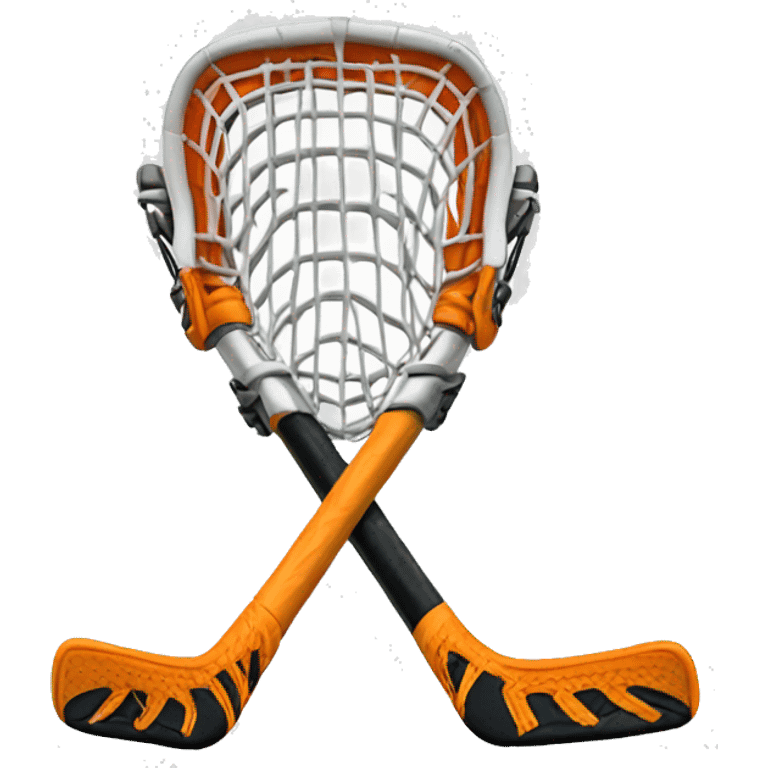 Lacrosse goalie stick emoji