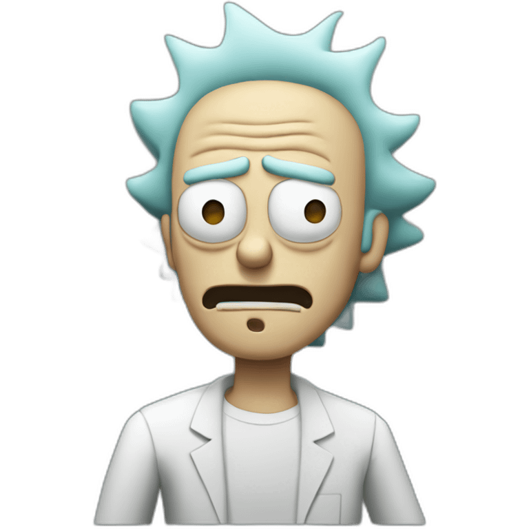 rickandmorty rick emoji