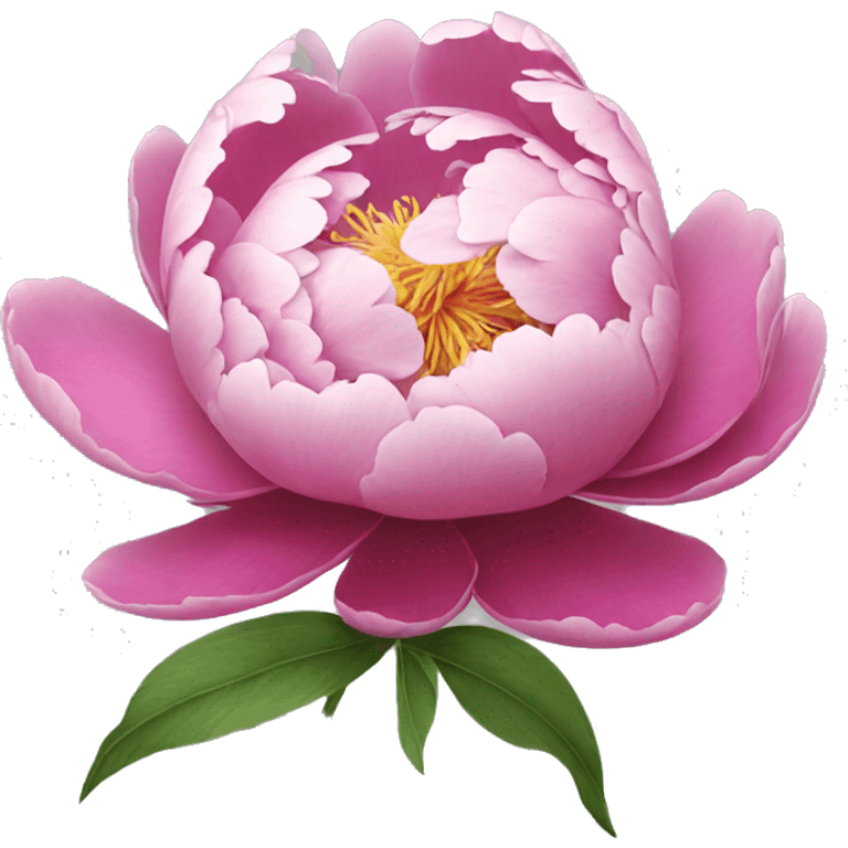 Peony emoji