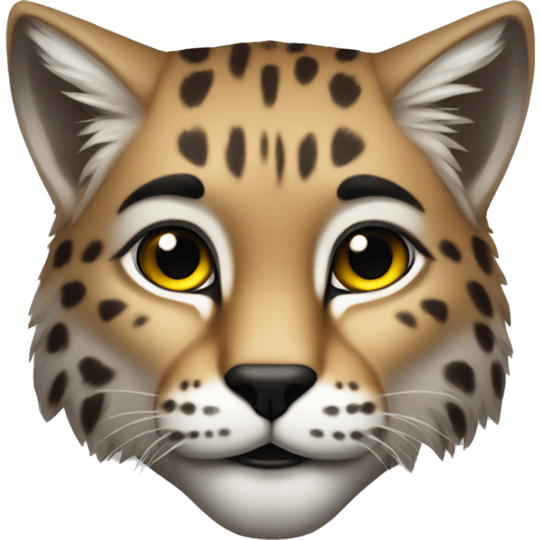 party iberian lynx emoji