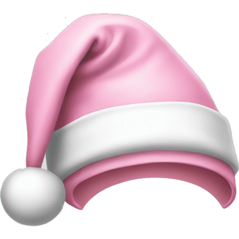 light pink santa hat emoji