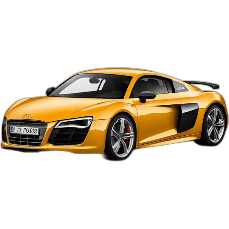 Audi R8 V10 Plus emoji