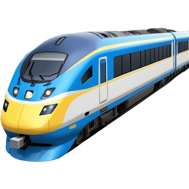 Passenger Train - New Intercity Fleet (Mariyung) (Model Year: 2023) (Iconic Colour: Blue and yellow) emoji