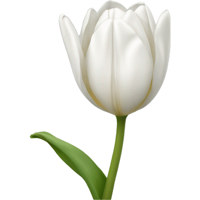 White tulip emoji