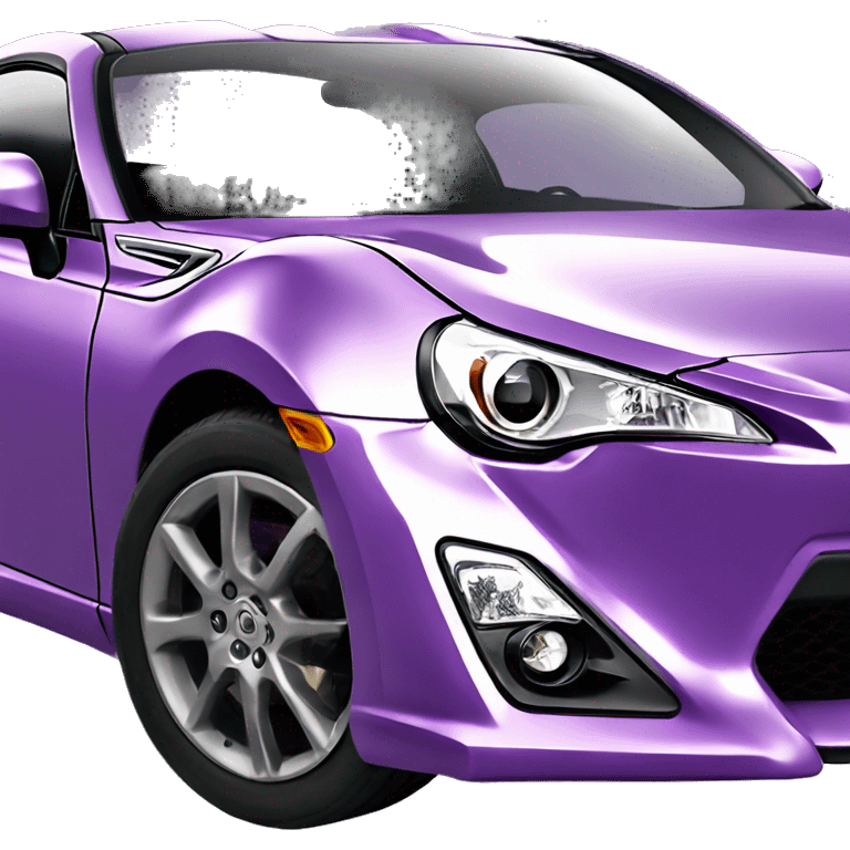 purple toyota gt86 emoji