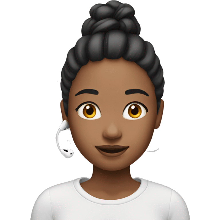 face airpods girl emoji