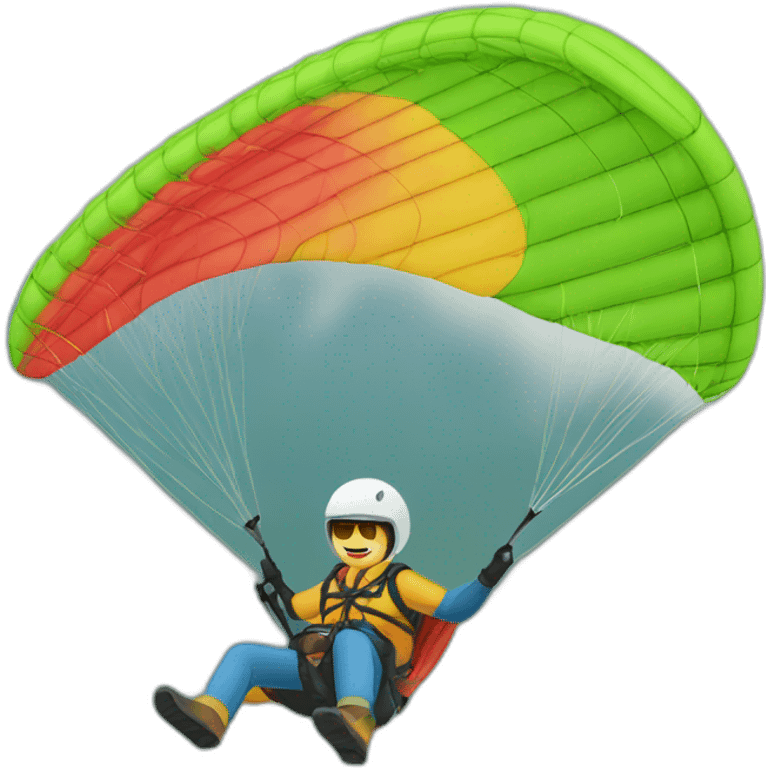 paraglider emoji