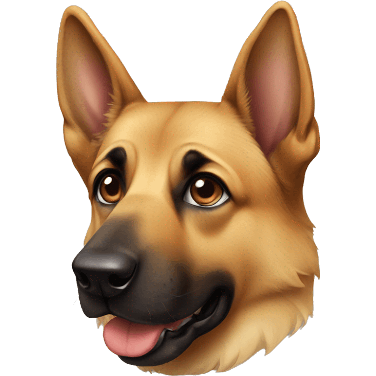 German Shepard  emoji