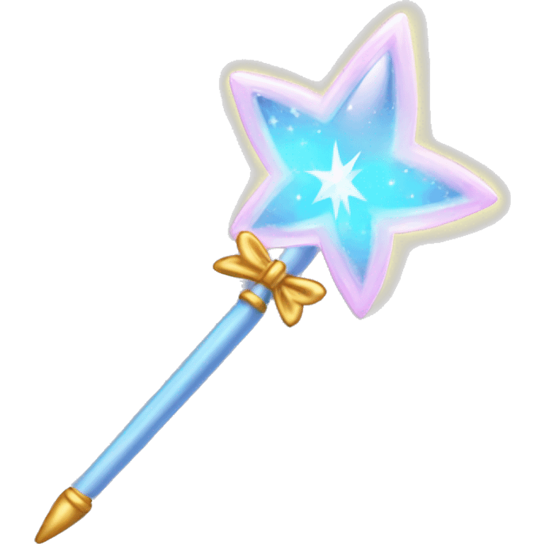 Fairy godmother magic wand emoji