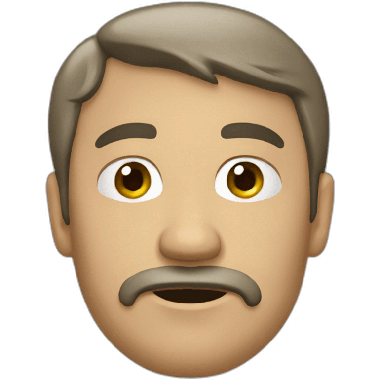 Homme rebouché troue emoji