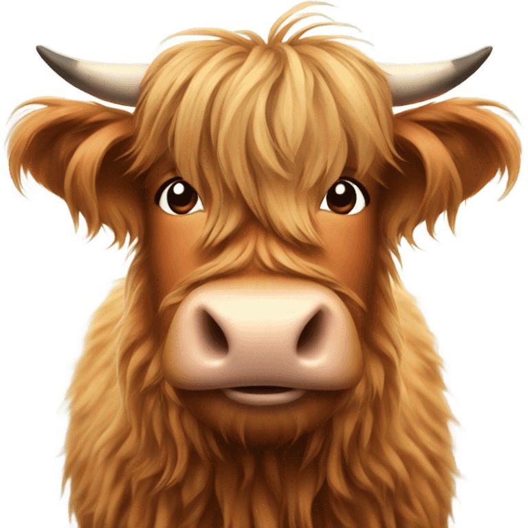 Highland cow emoji