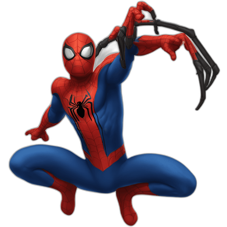 Cat spider-man emoji