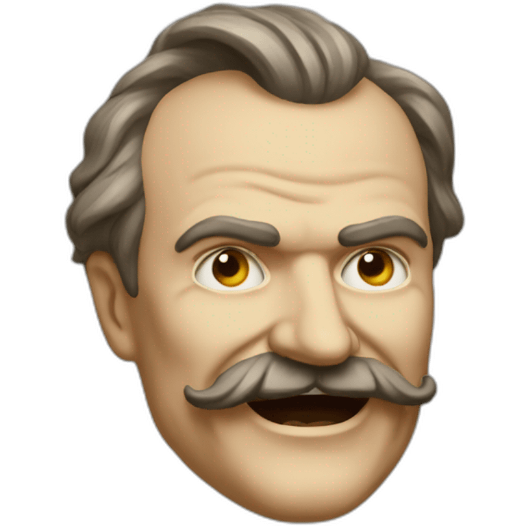 Nietzsche rire emoji