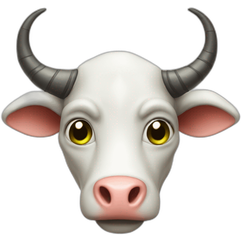 Vache alien emoji