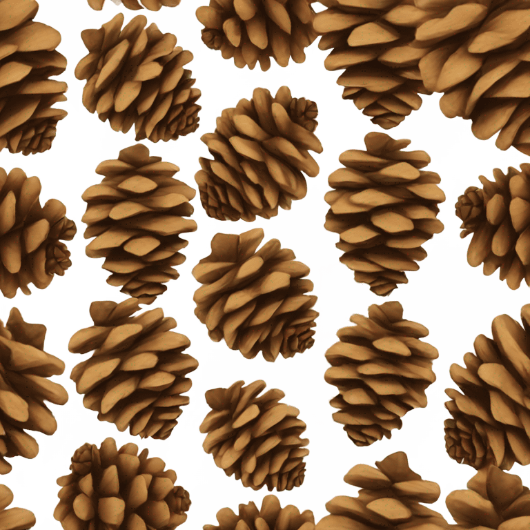 Pine cone  emoji