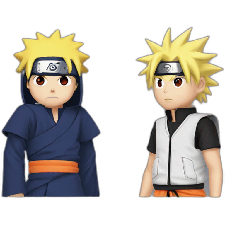 naruto versus sasuke emoji