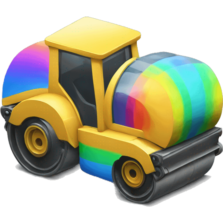 rainbow road roller emoji