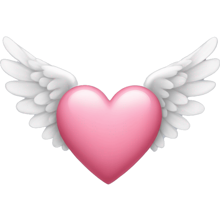 heart with angel wings emoji