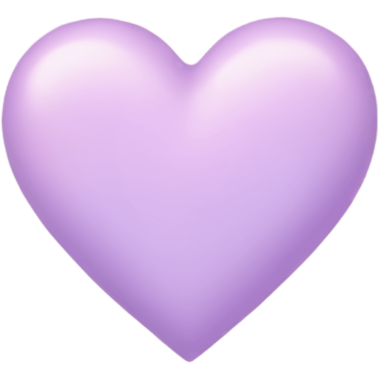 Pastel heart emoji