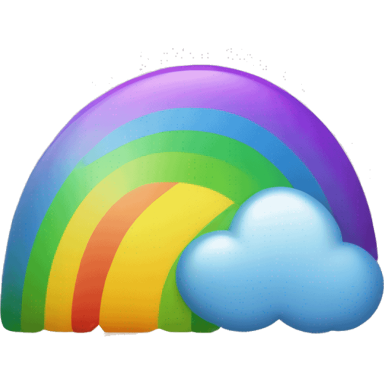 Emoji kotzt Regenbogen  emoji