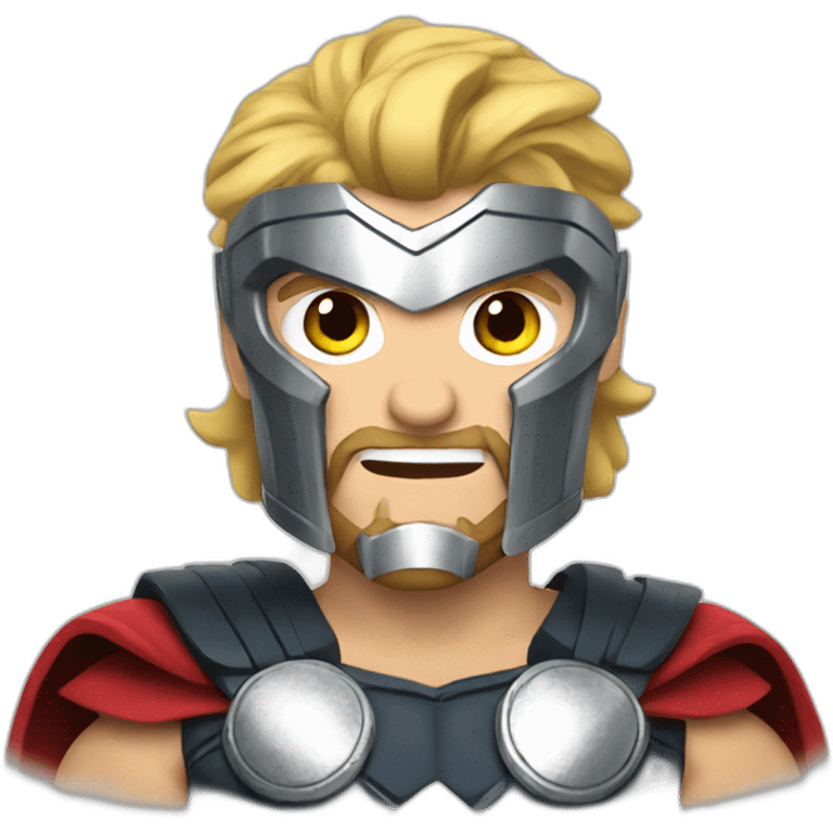 superhero thor emoji