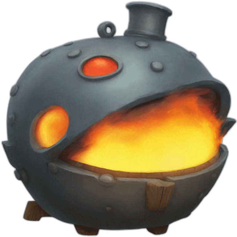 Calcifer Howl's Moving Castle emoji