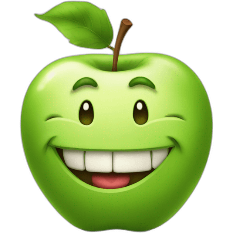 trollface apple artstyle emoji