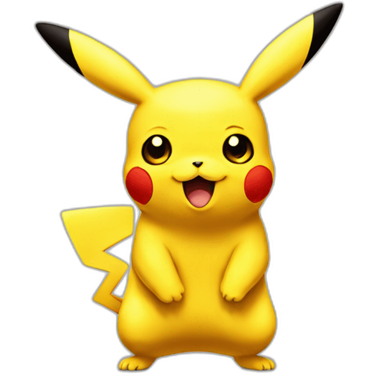 Pikachu le Pokémon emoji