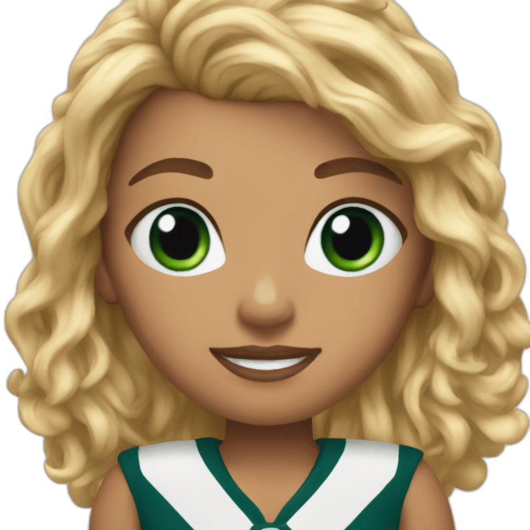 nfl cheerleader emoji